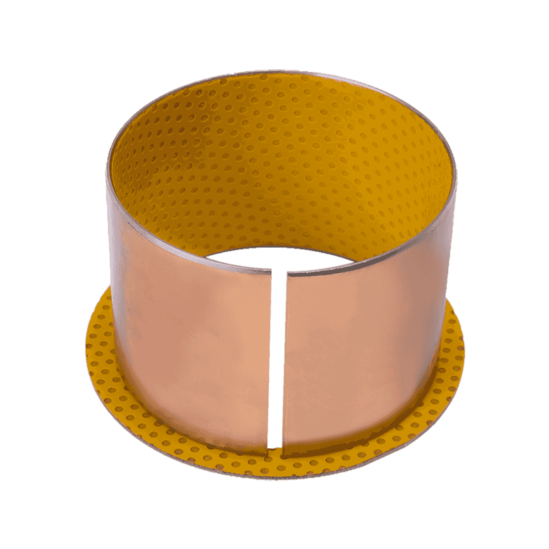 HZ2Y แบริ่งหล่อลื่นขอบทองแดงเผาผนึก POM/ฟิลเลอร์ (สีเหลือง)